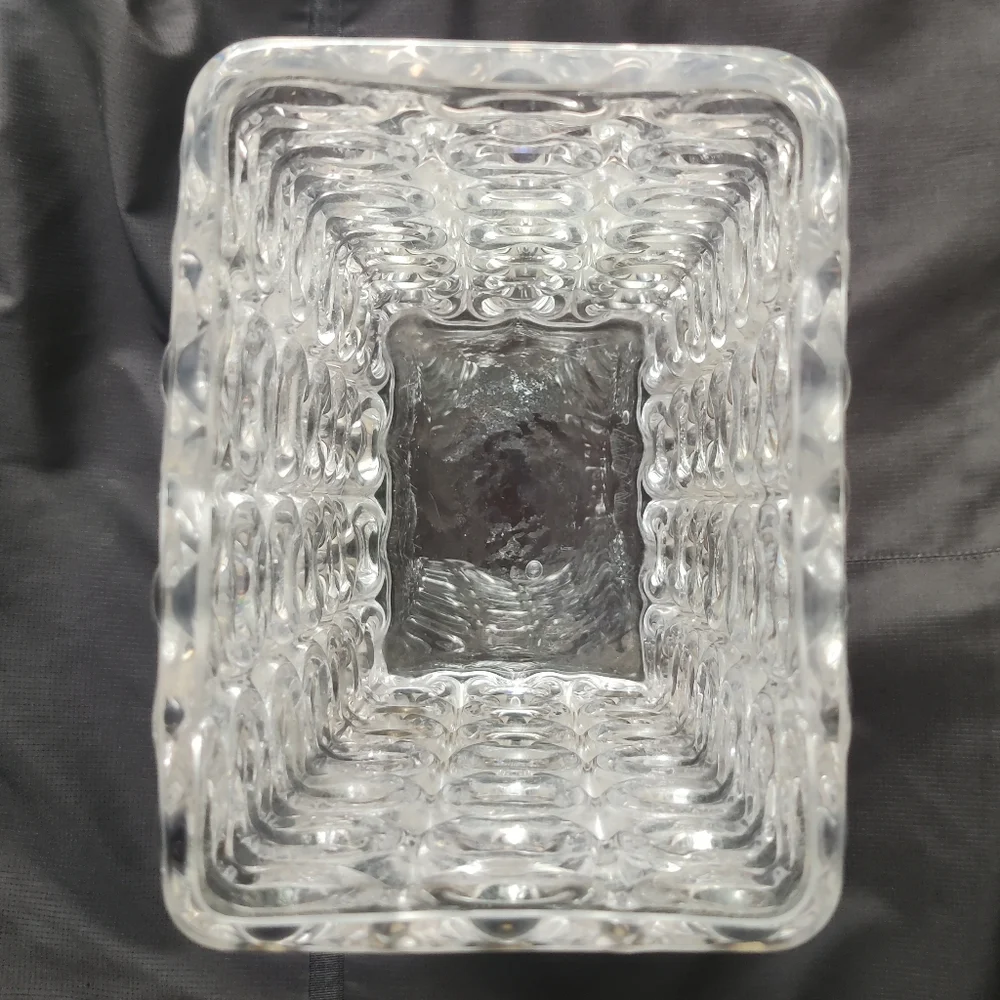 MCM Bubble Art Glass Vase 12